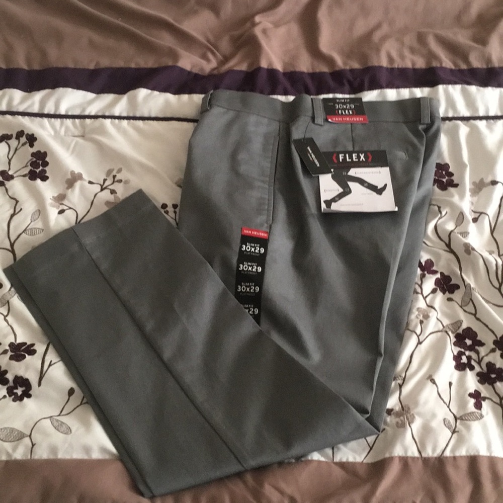 Vanheusen Grey khaki pants